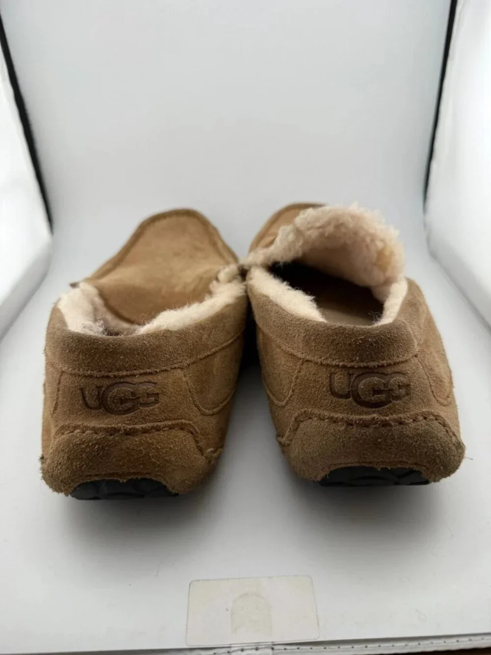 WORN UGG Ascot Slipper Chestnut 1101110-CHE Men's Size 13 No Box